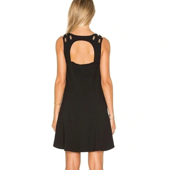 Free People Size XS Sleeveless Black Baby Love Trapeze Dress NEW! - Picture 3 of 8